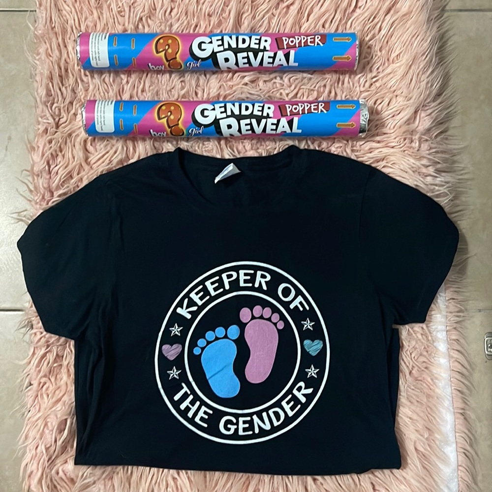 Gender reveal for a girl.